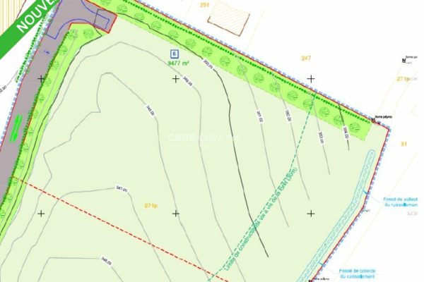 Terrain à vendre – 9 477 m² – Chatillon Le Duc – photo 5