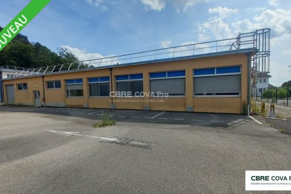 Local d&rsquo;activité à vendre – 367 m² – Besançon